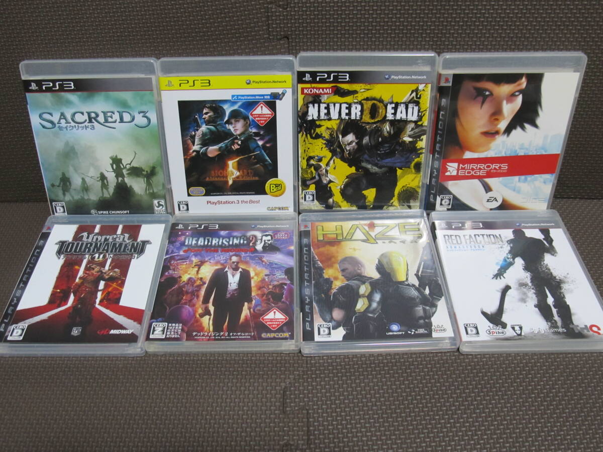 まとめ ネバーデッド&ミラーズエッジ&セイクリッド3&バイオハザード5AE&ヘイズ&アンリアルT3他(開封のみ新古品)拍卖