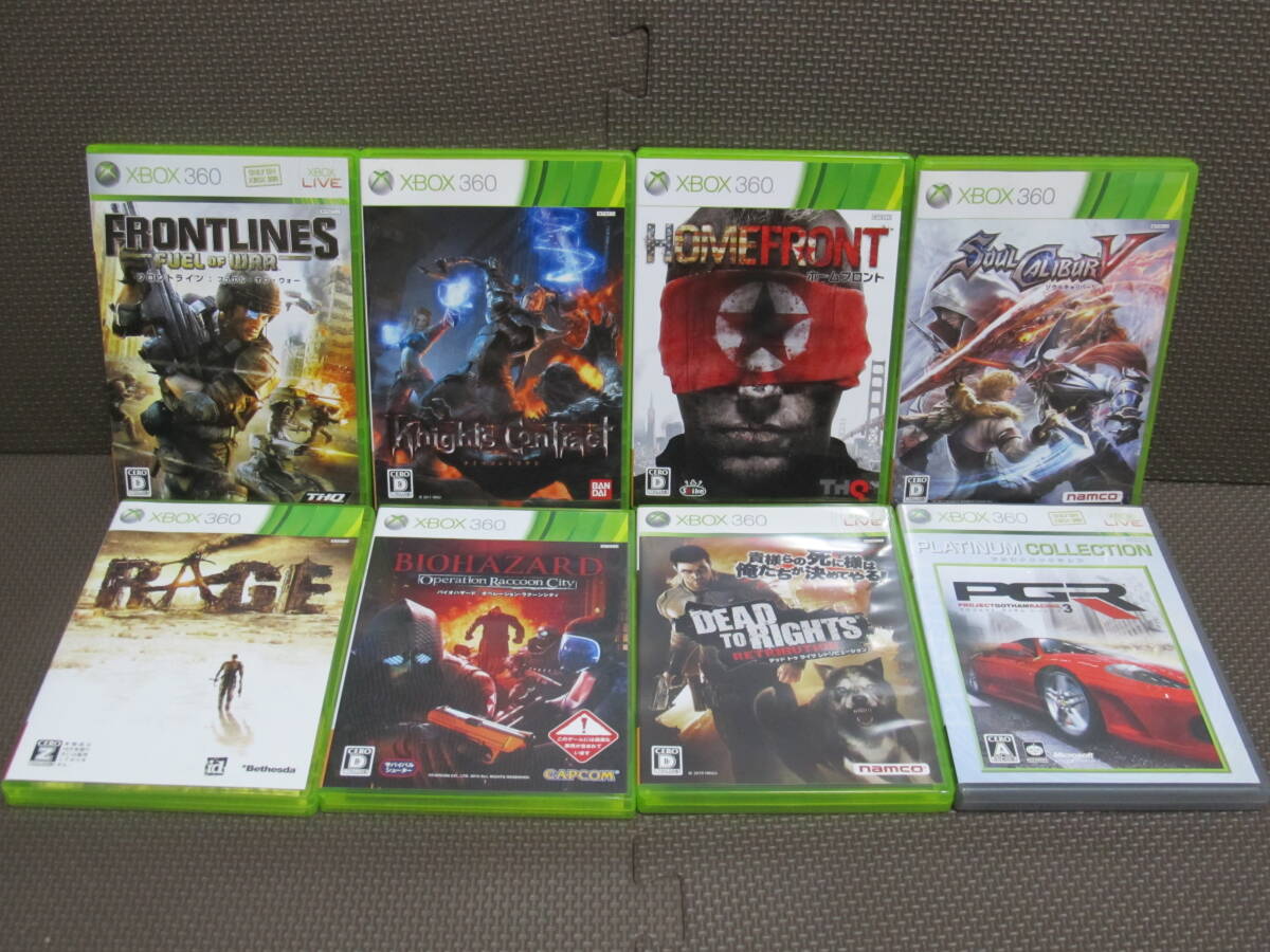 まとめ ナイツコントラクト&ソウルキャリバー5&RAGE&フロントライン&ホームフロント他(開封のみ新古品)拍卖