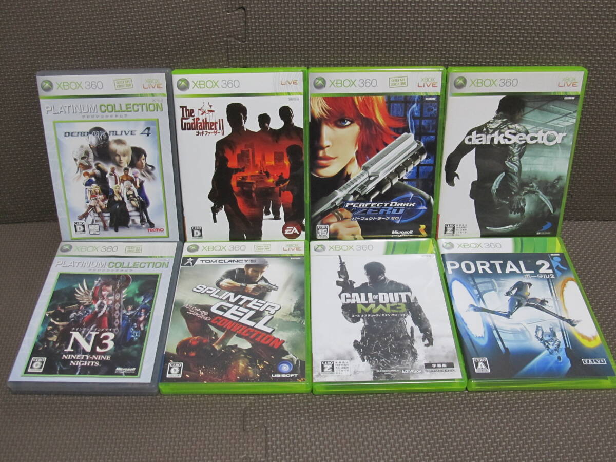 まとめ ゴッドファーザーⅡ&DOA4&ダークセクター&パーフェクトダークゼロ&N3&ポータル2他(開封のみ新古品)拍卖