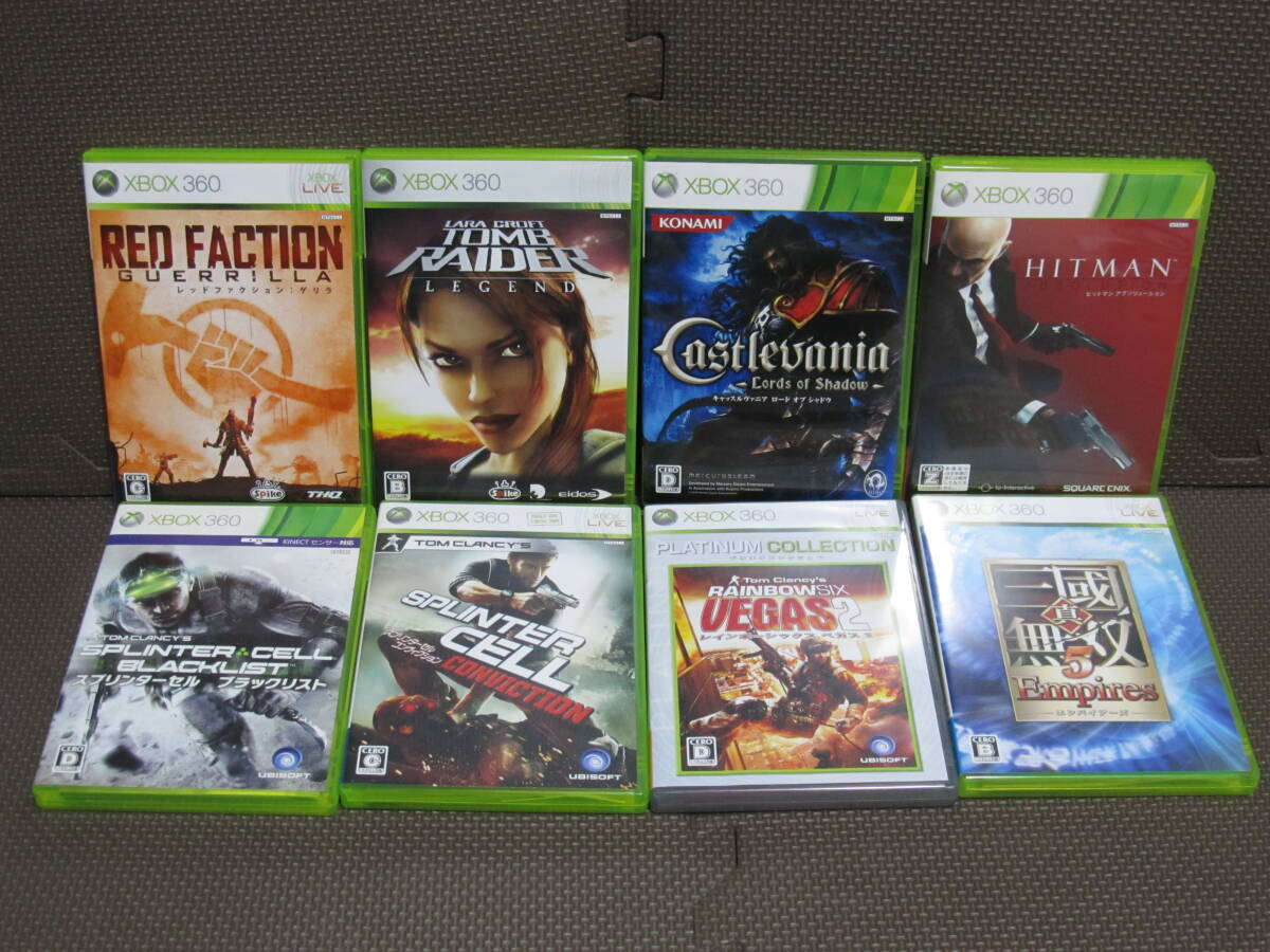 まとめ トゥームレイダー&ヒットマン&キャッスルヴァニア&スプリンターセル&レッドファクション他(開封のみ未使用品)拍卖