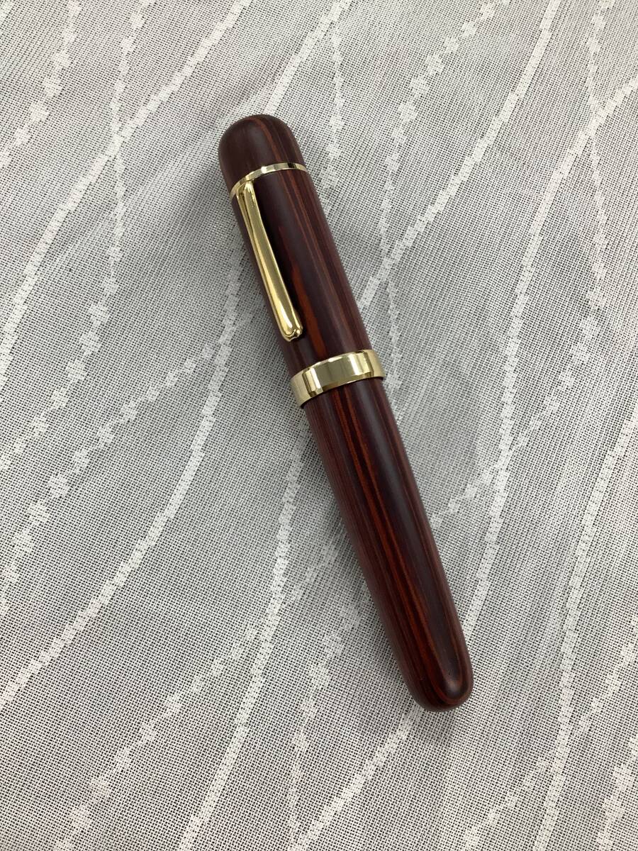 黒檀ボディのキング万年筆です☆ミシュランゴールドニブF☆拍卖