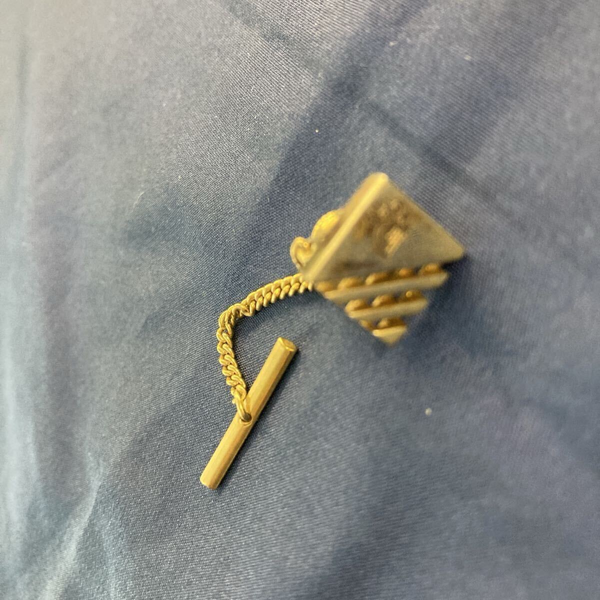 1円出品! クリスチャンディオール ネクタイピン ゴールドカラー拍卖