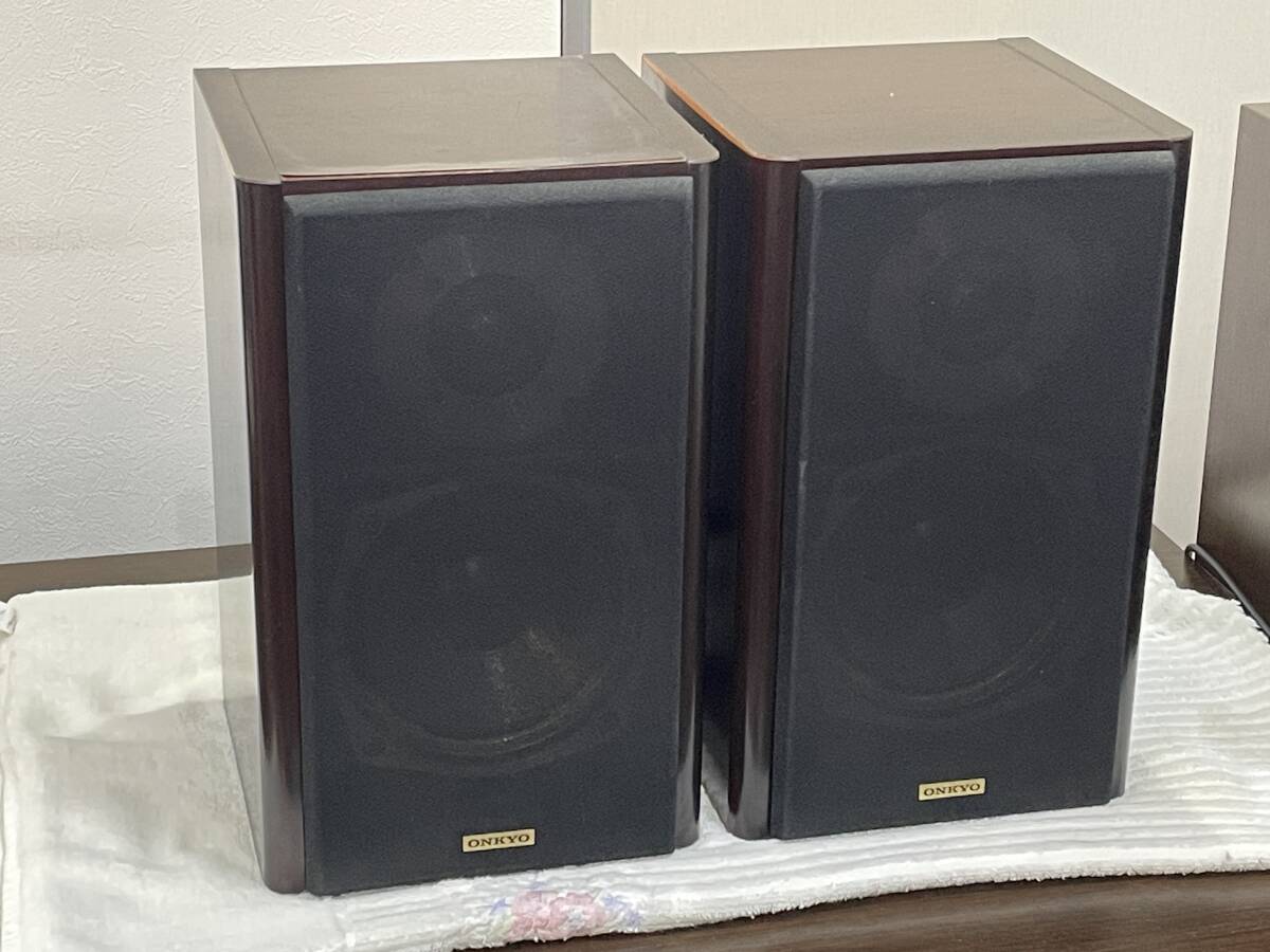 ★【2ウェイ スピーカー ペア】ONKYO (オンキョー オンキヨー) liverpool D-200II (D-200Ⅱ)★音出し確認済 難有 ジャンク品拍卖