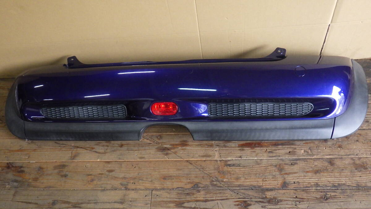 BMW ミニ GH-RE16 リアバンパー H18年式 カラー番不明 青系 管A5拍卖