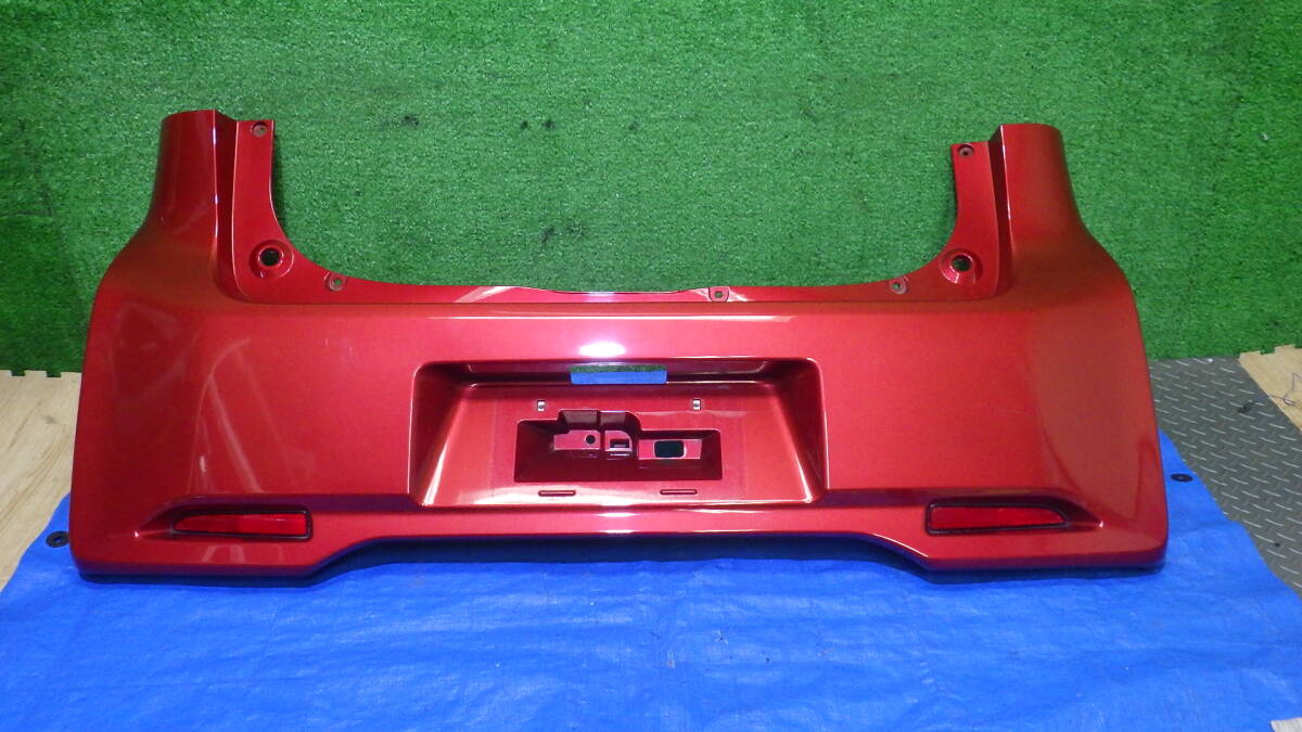 H29年 日産純正 デイズ DBA-B21W リアバンパー カラー:P26 スパークリングレッド 管A18拍卖
