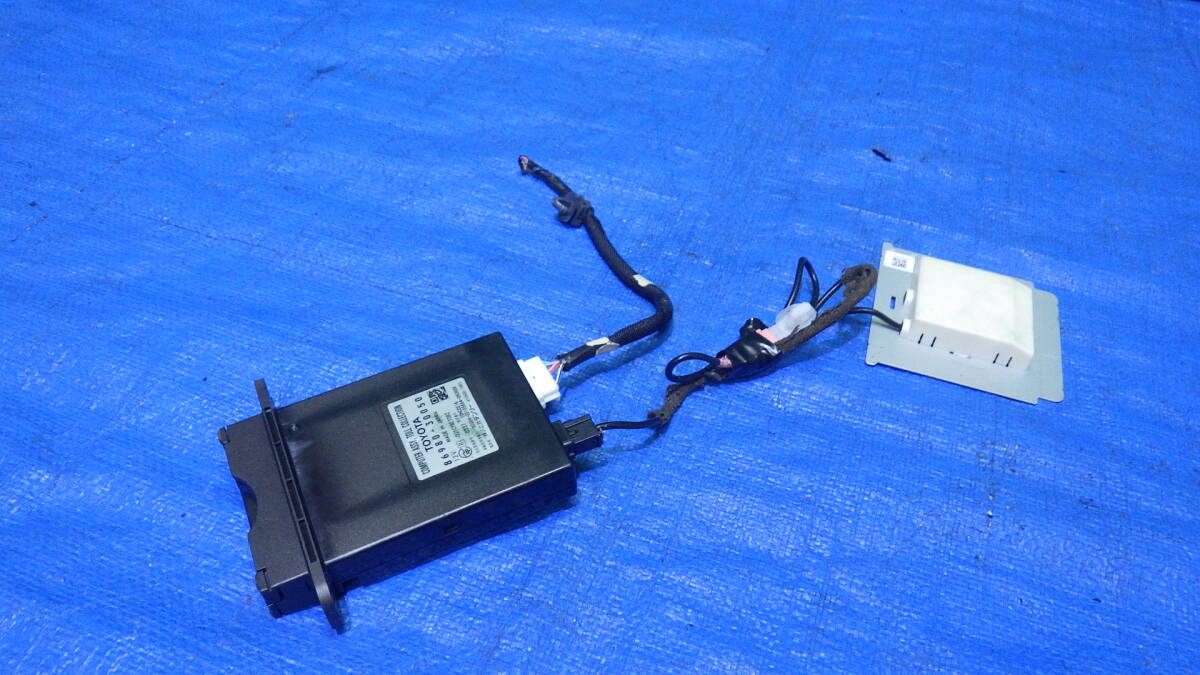 普通自動車登録 DENSO デンソー トヨタ 純正 ビルトイン ETC アンテナ分離型 車載器 86980-30050 動作品 送料600円 管M0910-52拍卖