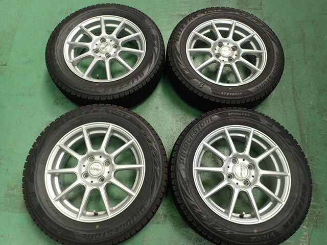 ★アクア・ヴィッツ・スペイド★5J×15+39 100/4★VRX2 175/65R15 2018年 7.5mm4本★拍卖