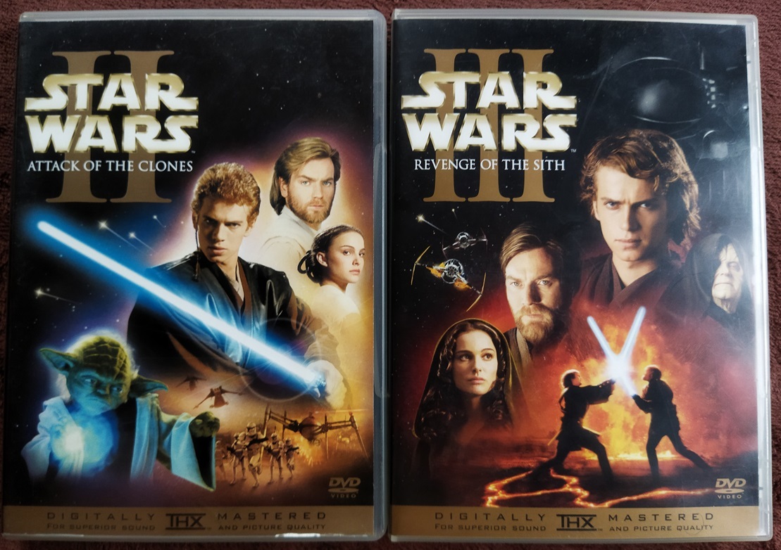 スターウォーズⅡ&Ⅲ  中古   2枚入り  DVD  2本組  送料無料 1340拍卖