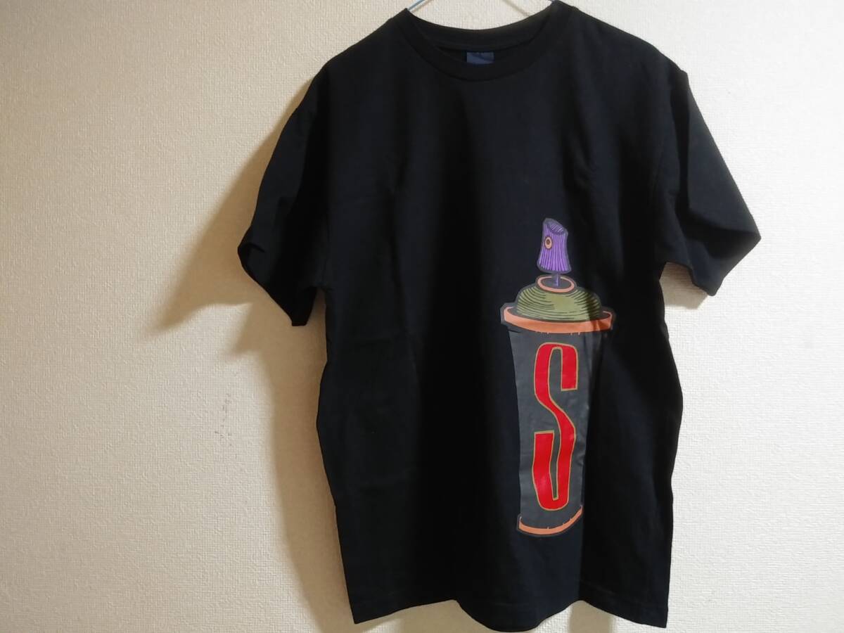 STUSSY スプレー缶Tシャツ Mサイズ ビンテージモデル拍卖