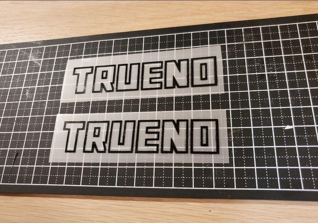 【送料無料】AE86 トレノ サイドモールステッカー拍卖