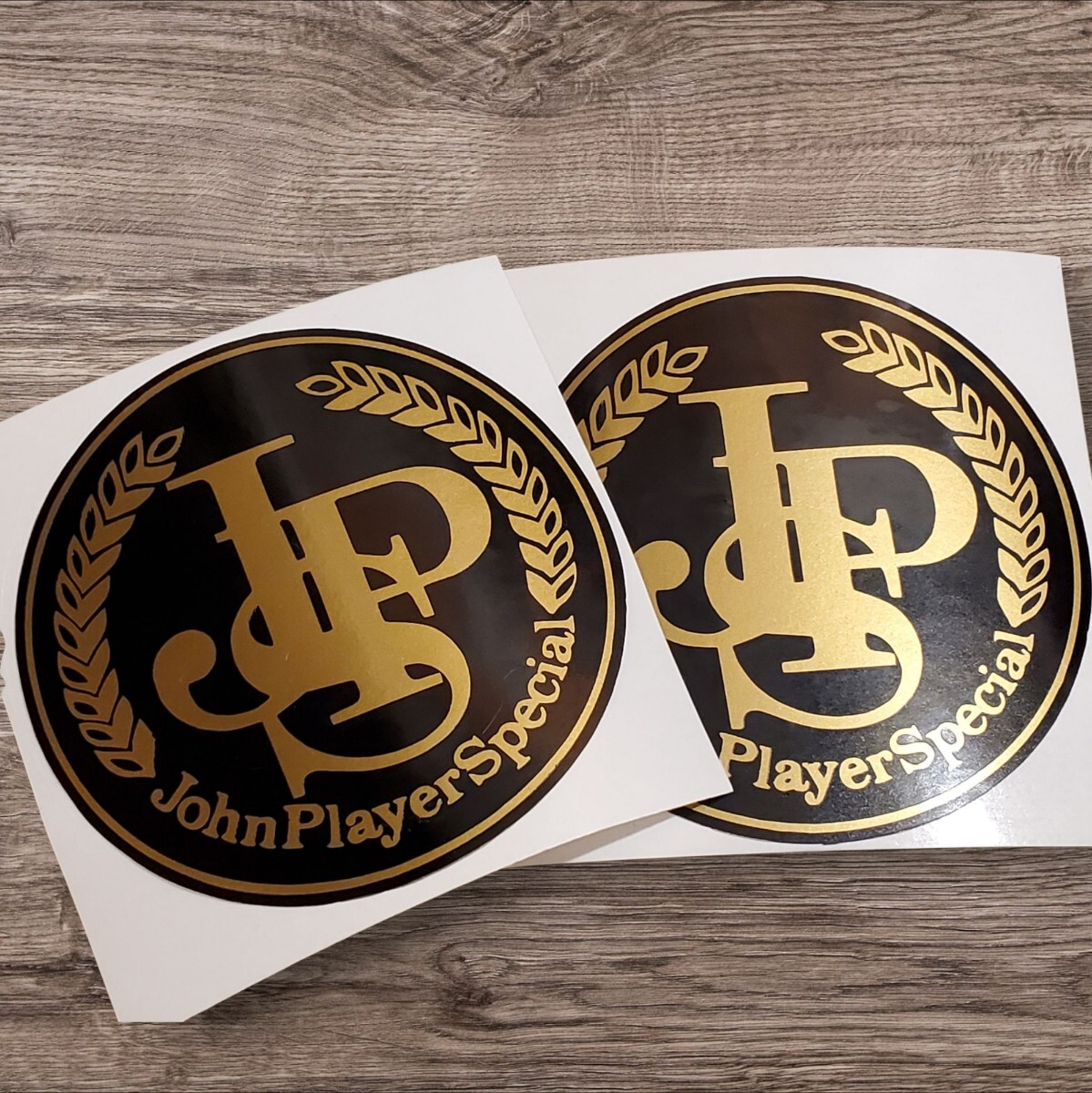 【送料無料!!】JOHN PLAYER SPECIAL JPS Decal 2枚セット ステッカー デカール JPS拍卖