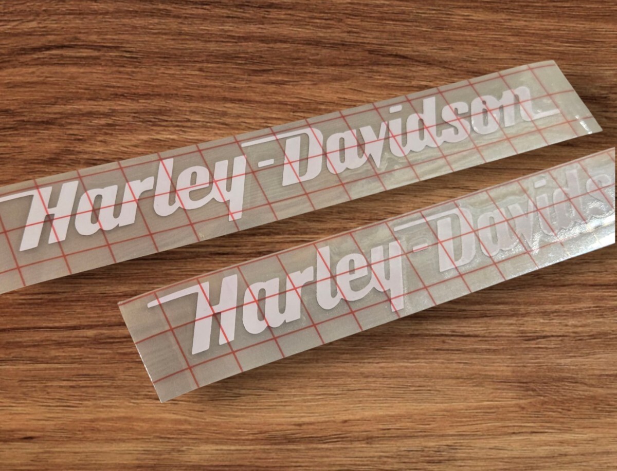 【送料無料!!】Harley-Davidson ステッカー デカール ハーレーダビッドソン 2枚セット拍卖