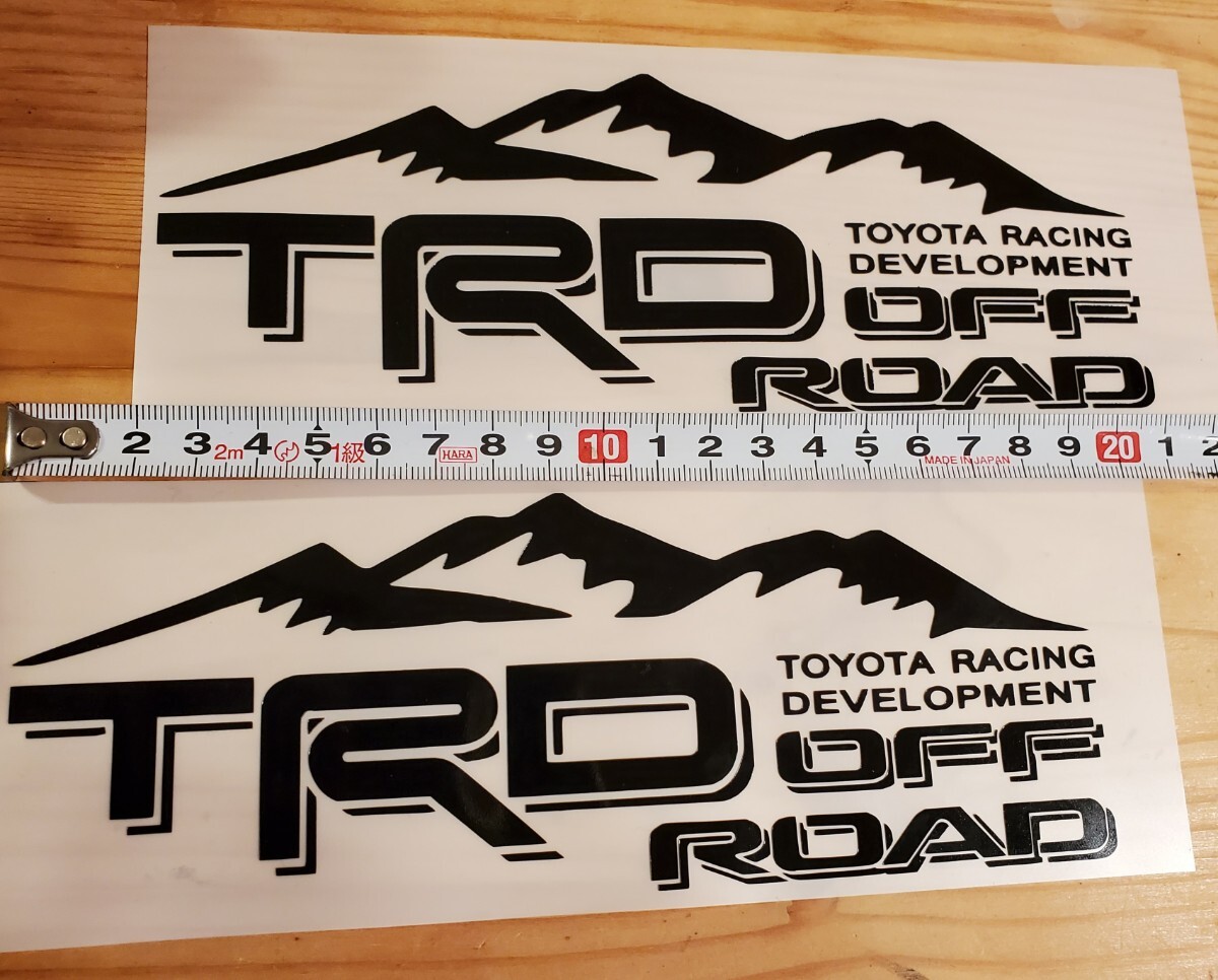 【送料無料!!】TRD オフロード デカール ステッカー 拍卖