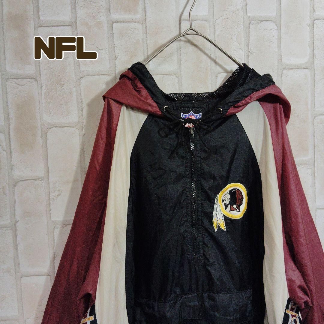 NFL レッドスキンズ ナイロン ジャケット ワッペン 刺繍拍卖