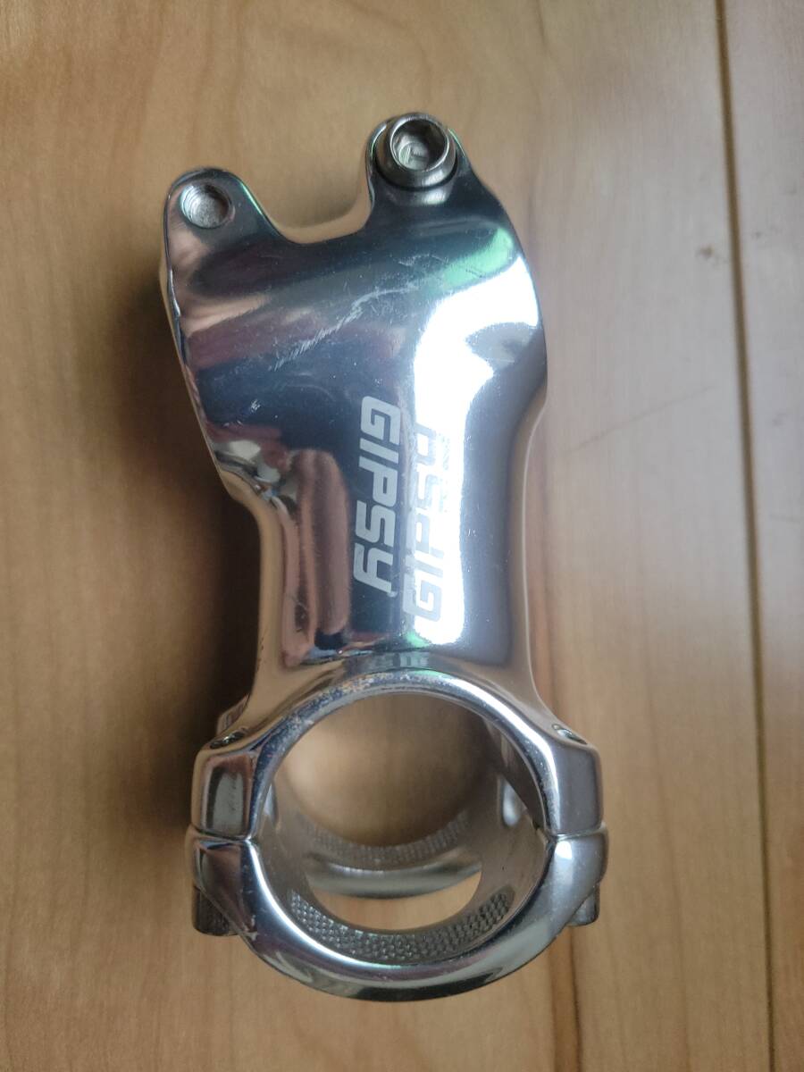 アヘッドステム 31.8 60mm 同梱歓迎 28.6 オーバーサイズ 1 1/8 OS クロスバイク ピストバイク シルバー 銀色拍卖