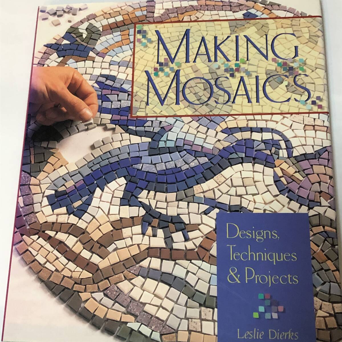 洋書 モザイクアート/陶器、石、グラウトやモルタルのかけらを使ったカラフルなモザイク作成/ステンドグラス、ガラス、タイル、ランプ拍卖