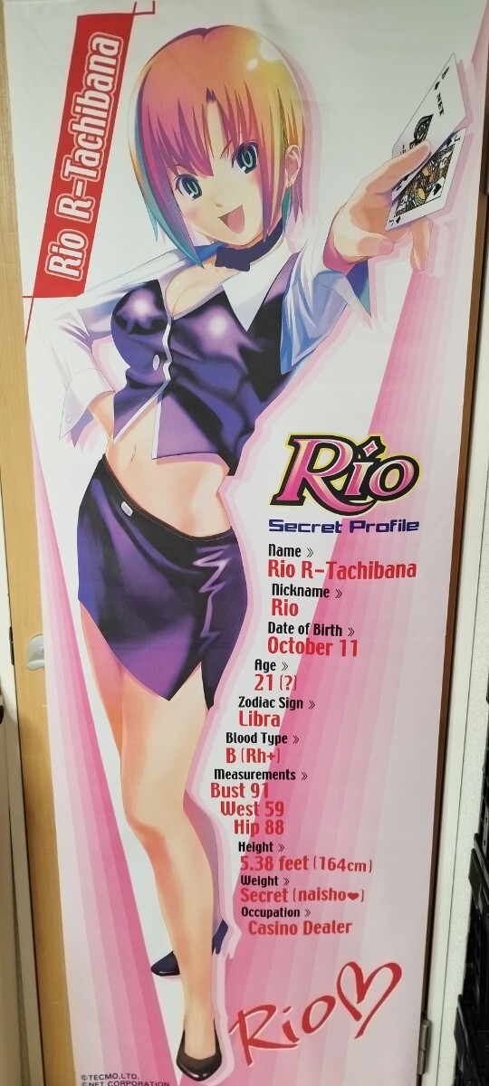 リオデカーニバル パチスロ パチンコ Rio等身大タペストリー拍卖