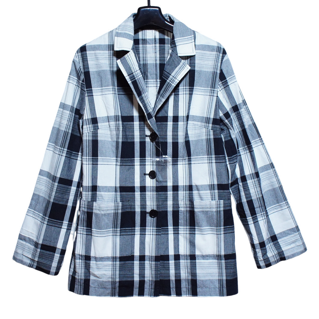 †Otto オットー チェック柄テーラードジャケット/LL†未使用保管品拍卖