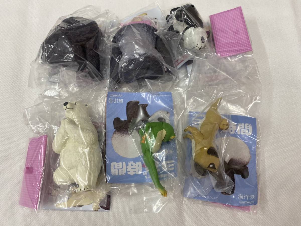 【即決・送料無料】佐藤邦雄の動物たち ヨガの時間 全6種コンプセット / 海洋堂拍卖