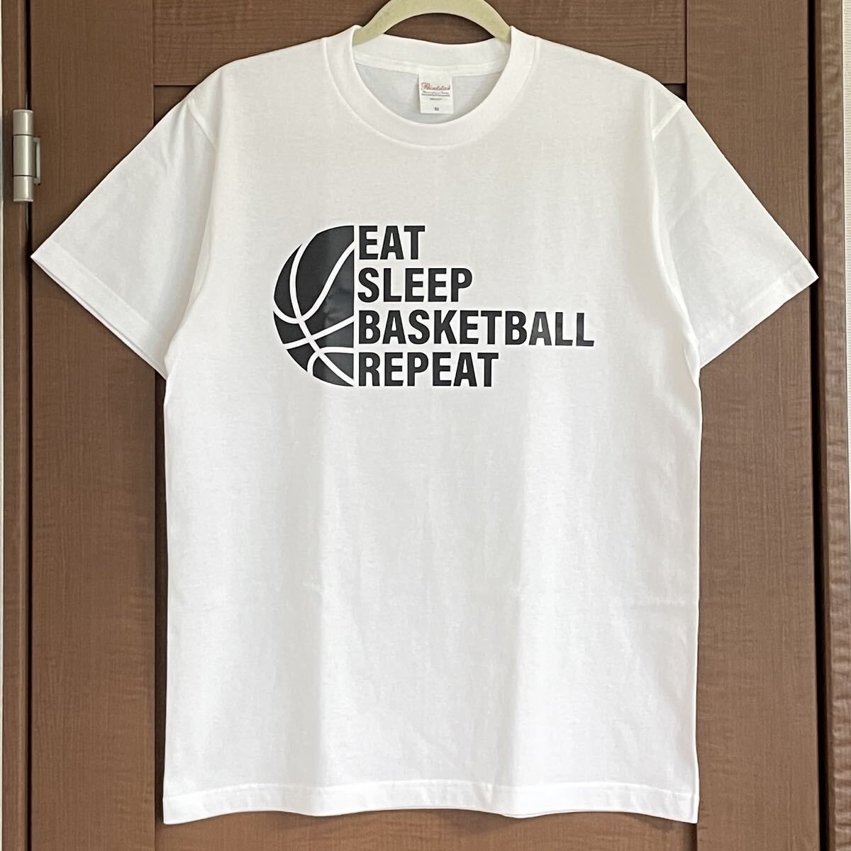 Tシャツ バスケ Mサイズ メンズ レディース ジュニア 半袖 ティシャツ バスケットボール 半袖Tシャツ ホワイト Tee 白拍卖