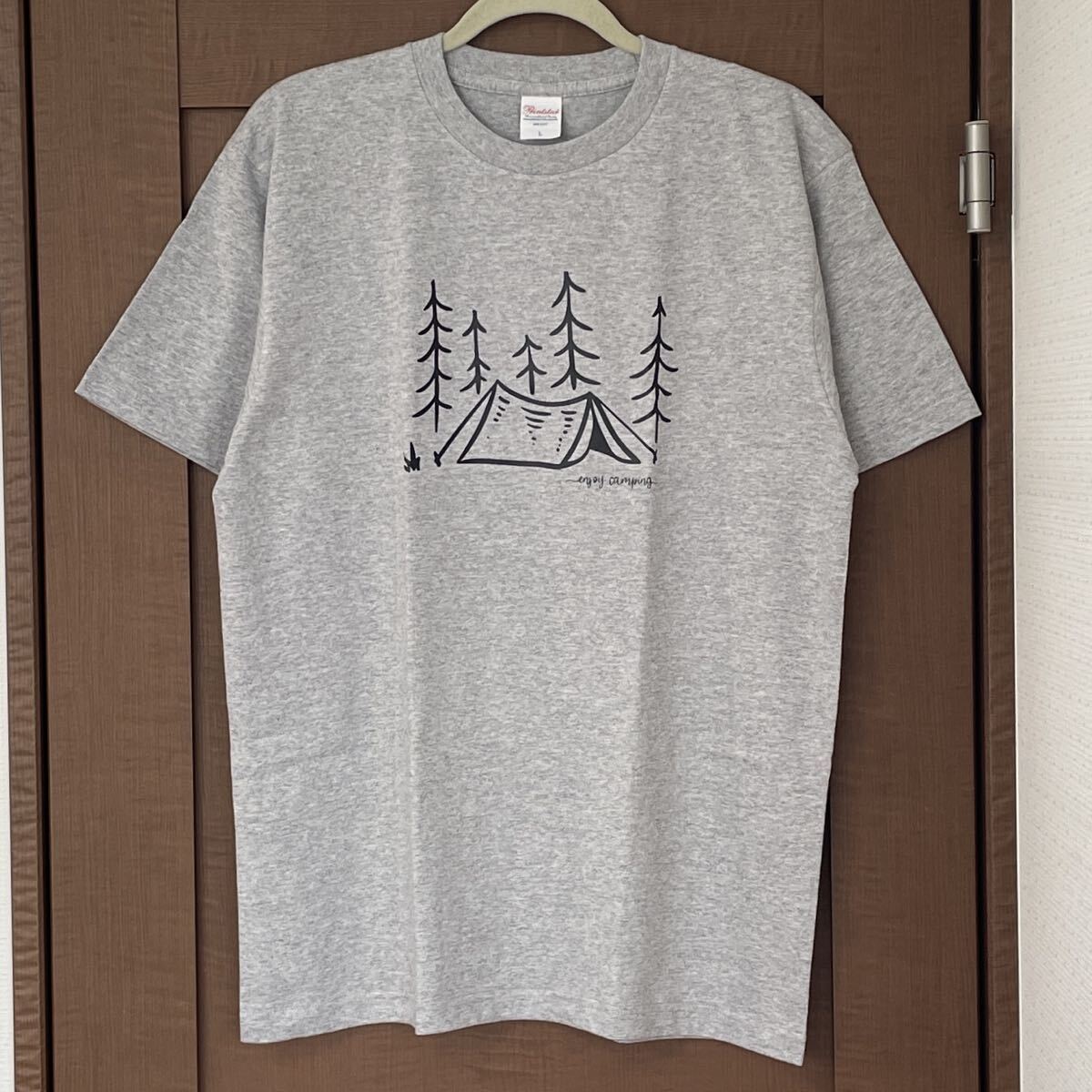 Tシャツ キャンプ Lサイズ メンズ レディース ジュニア 半袖 ティシャツ キャンピング 登山拍卖
