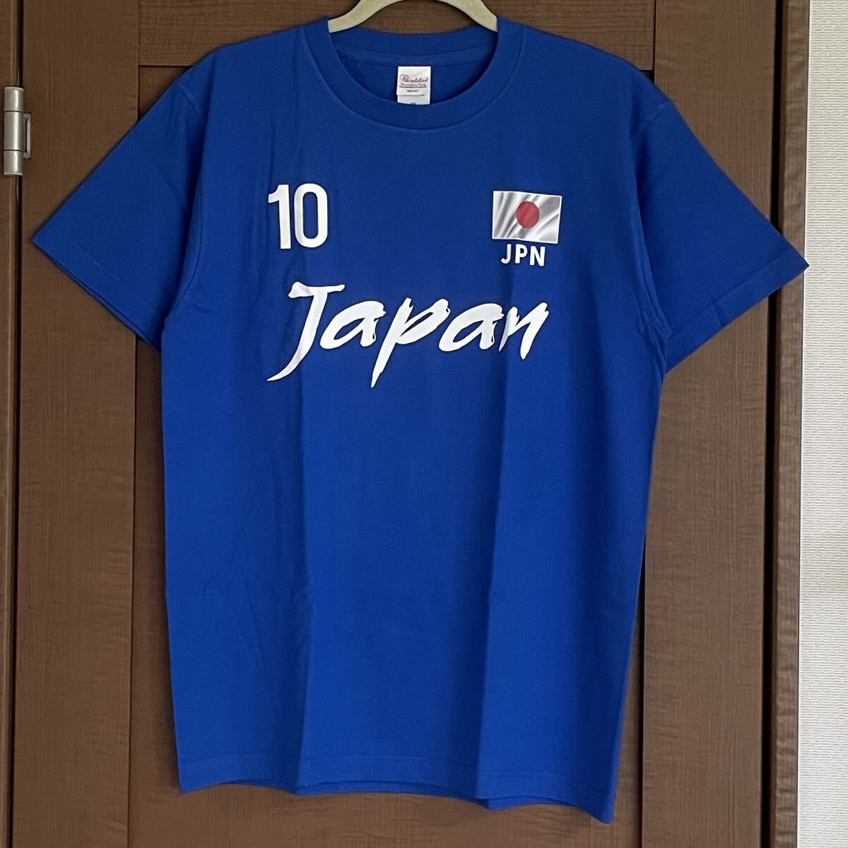 Tシャツ ジャパン Mサイズ メンズ レディース ジュニア 半袖 ティシャツ 日本 サッカー ラグビー バレーボール バスケ拍卖