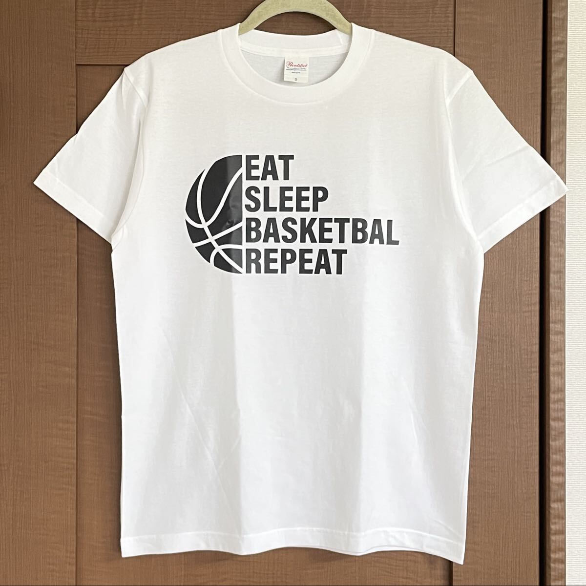 Tシャツ バスケ Sサイズ メンズ レディース 半袖 ティシャツ バスケットボール ホワイト 白 Tee拍卖