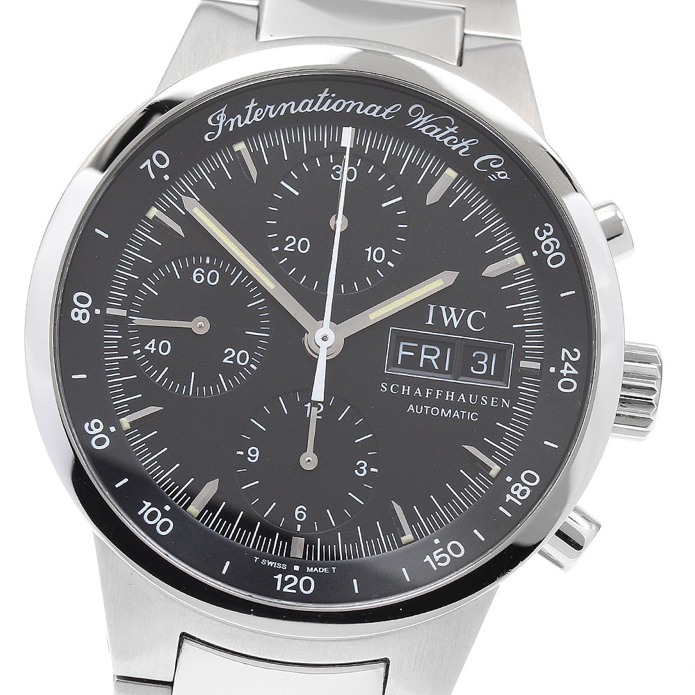 IWC IWC SCHAFFHAUSEN IW370708 GST クロノグラフ デイデイト 自動巻き メンズ 良品 _906488拍卖