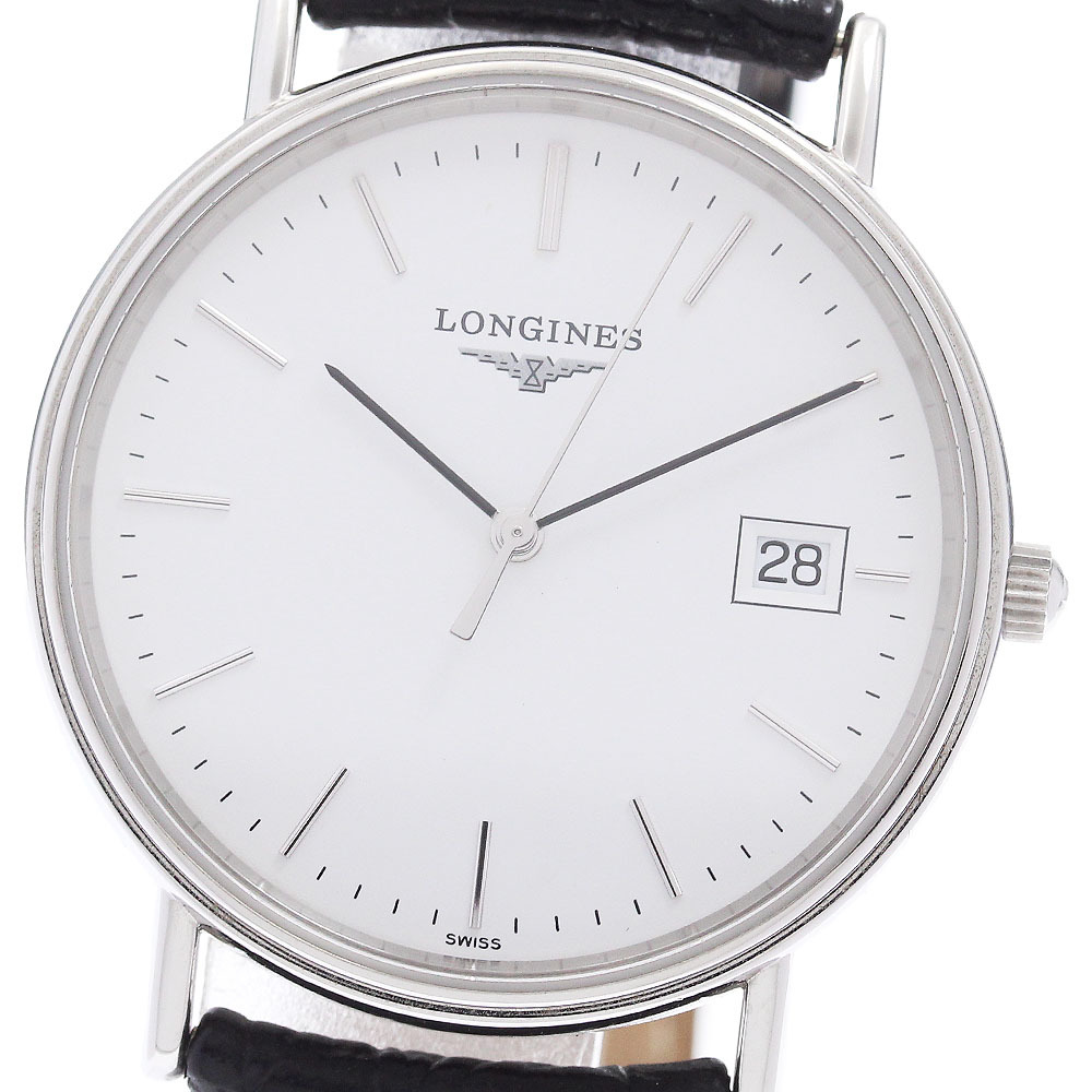 ロンジン LONGINES L4.720.4 グランドクラシック デイト クォーツ メンズ _905754拍卖