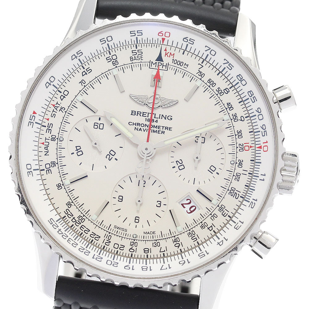 ブライトリング BREITLING AB0123/S232G56ORC ナビタイマー01 リミテッド 2000本限定 自動巻き メンズ 箱・保証書付き_908193拍卖
