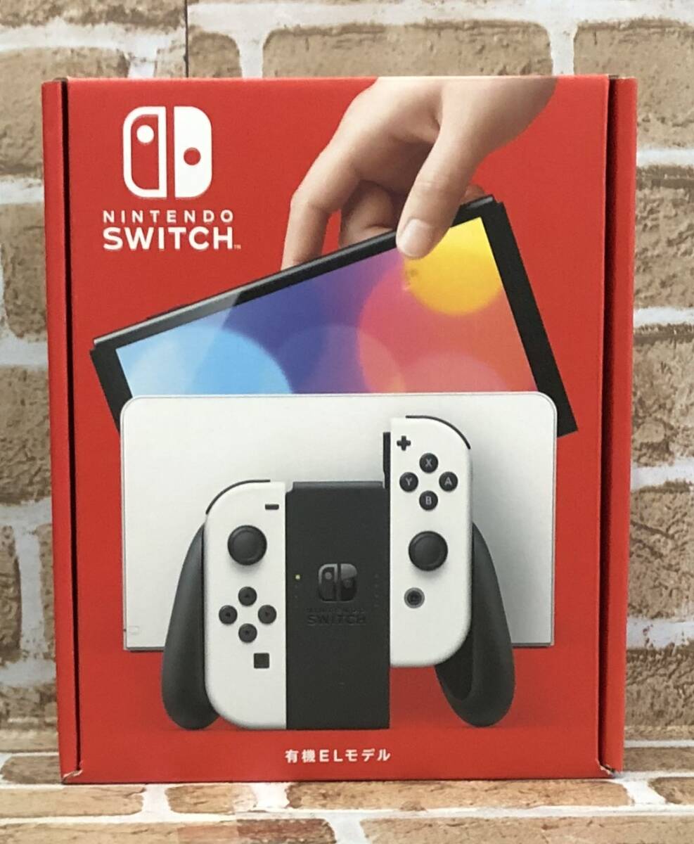 ◎『未使用』任天堂 Nintendo Switch 『ホワイト』有機ELモデル本体 ④拍卖