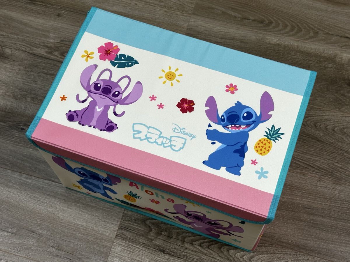 リロ & スティッチ 折りたたみ おもちゃ箱 収納ボックス拍卖