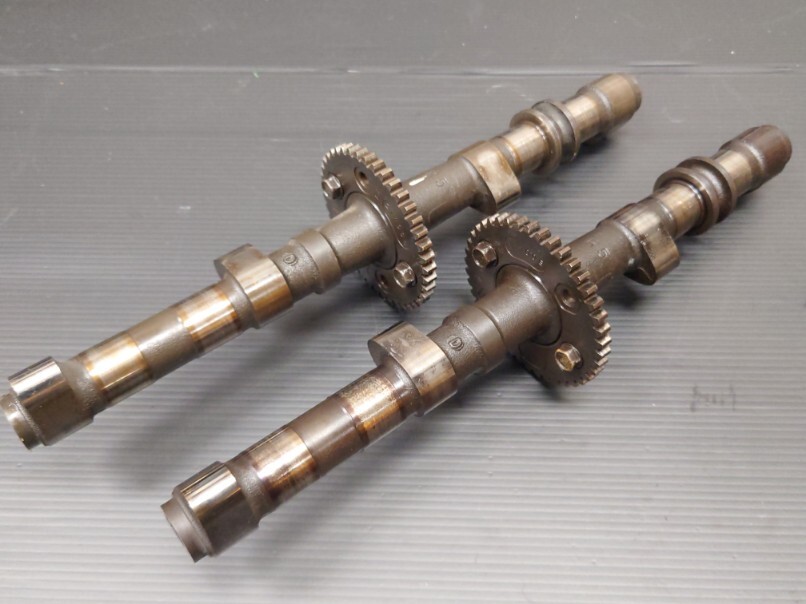 GPZ1100空冷 AMA S1仕様 純正 最強 純正 最強 実動カムシャフト IN EX ASSYエンジン部品 検GPZ1100F Z1000R1 R2 Z1000J Z1100GP GPZ750F拍卖