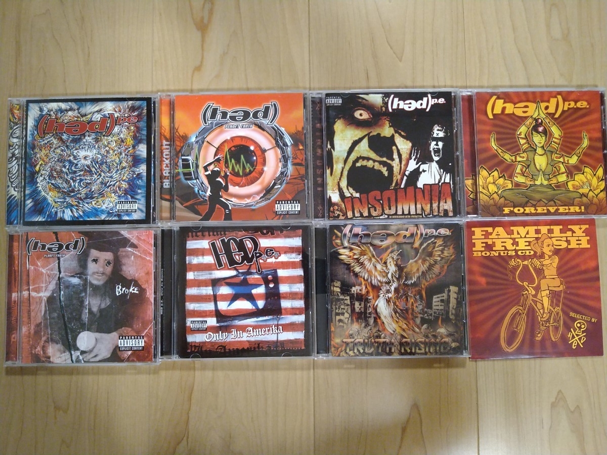 (hed)pe hed pe ヘッドプラネットアース CD 国内盤 輸入盤 8枚 まとめ売り ほぼ新品拍卖