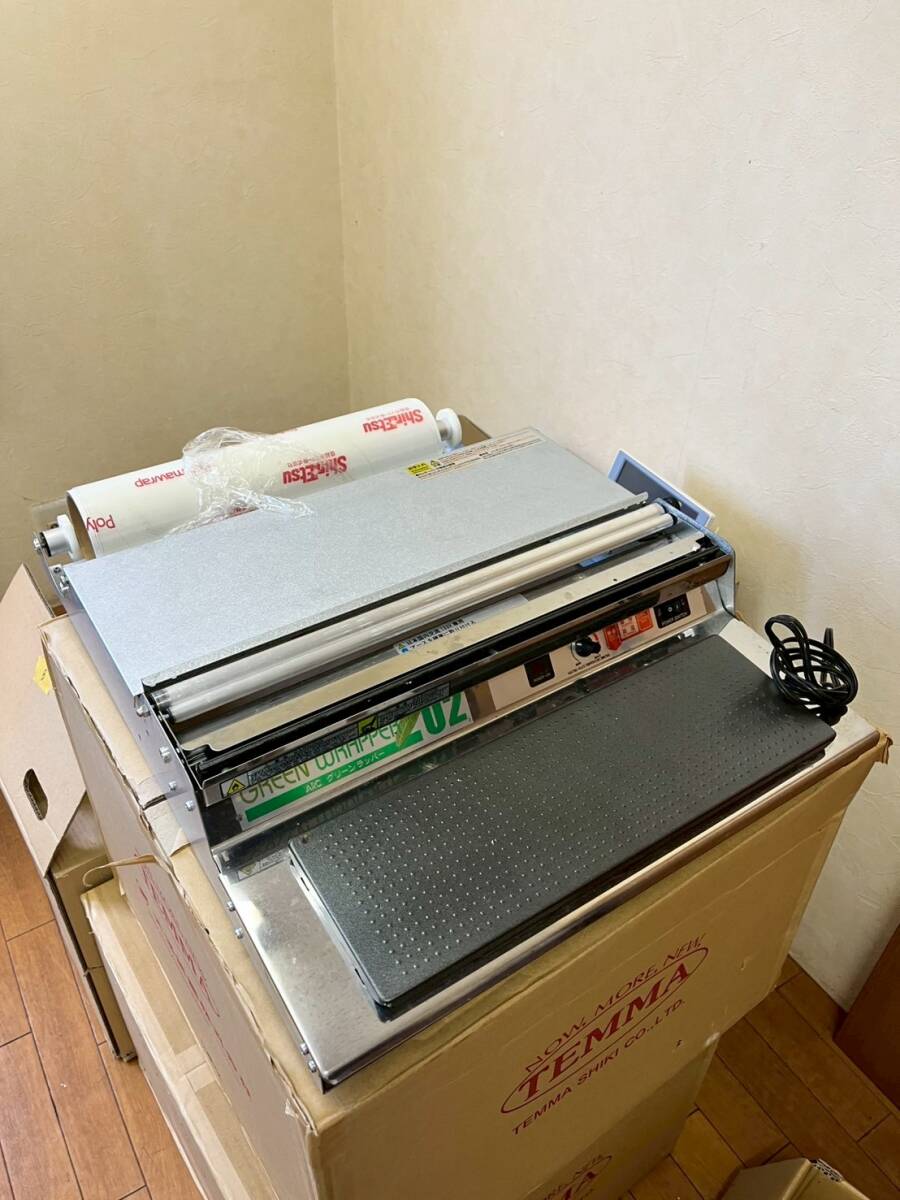 140*2F★TR070903-02 グリーンラッパー ARC 食品包装機 フィルム包装機 通電確認済み 中古拍卖