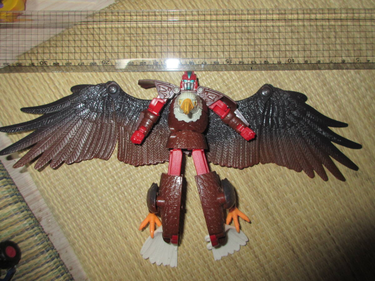 R070917 断捨離 処分「アニバトロン 動物変形アクションロボット イーグル/鷲」保管品 USED拍卖