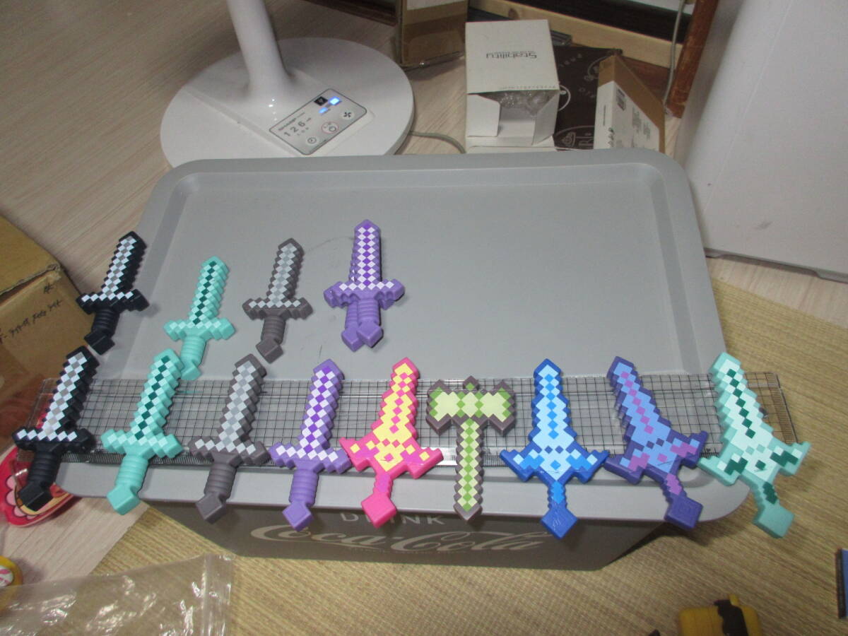 R070917 断捨離 処分「マインクラフト 剣 9種13本」保管品 USED拍卖