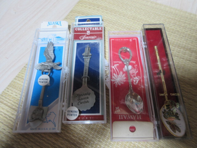 R070807 断捨離 処分「祖父母 海外旅行 記念品 ティースプーン まとめて」保管品 USED 拍卖