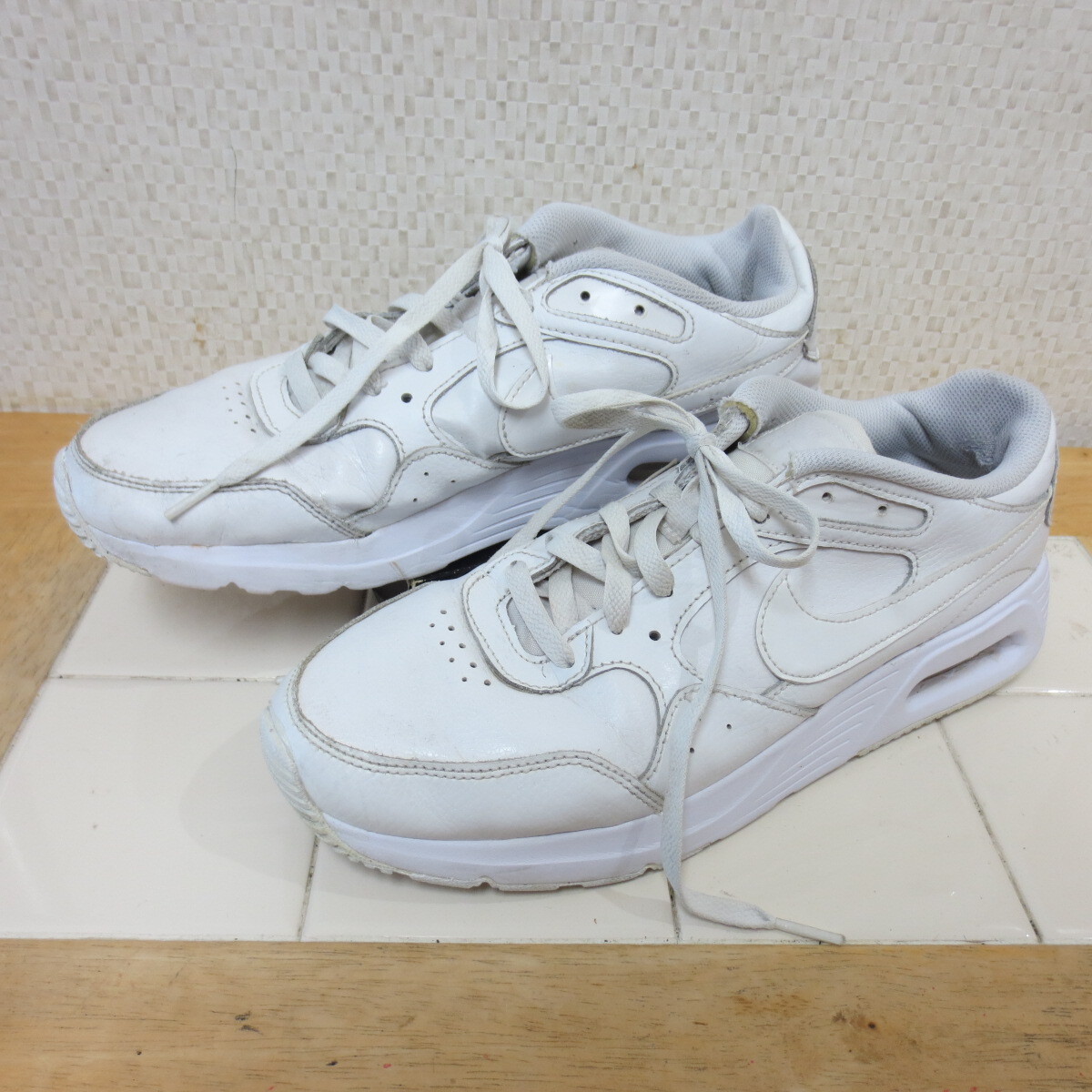 ナイキ エアマックス SC リー DH9636-101 学校指定 通学用 ホワイト 29㎝ AIR MAX SC LEA 佐川急便700円 I9/2拍卖