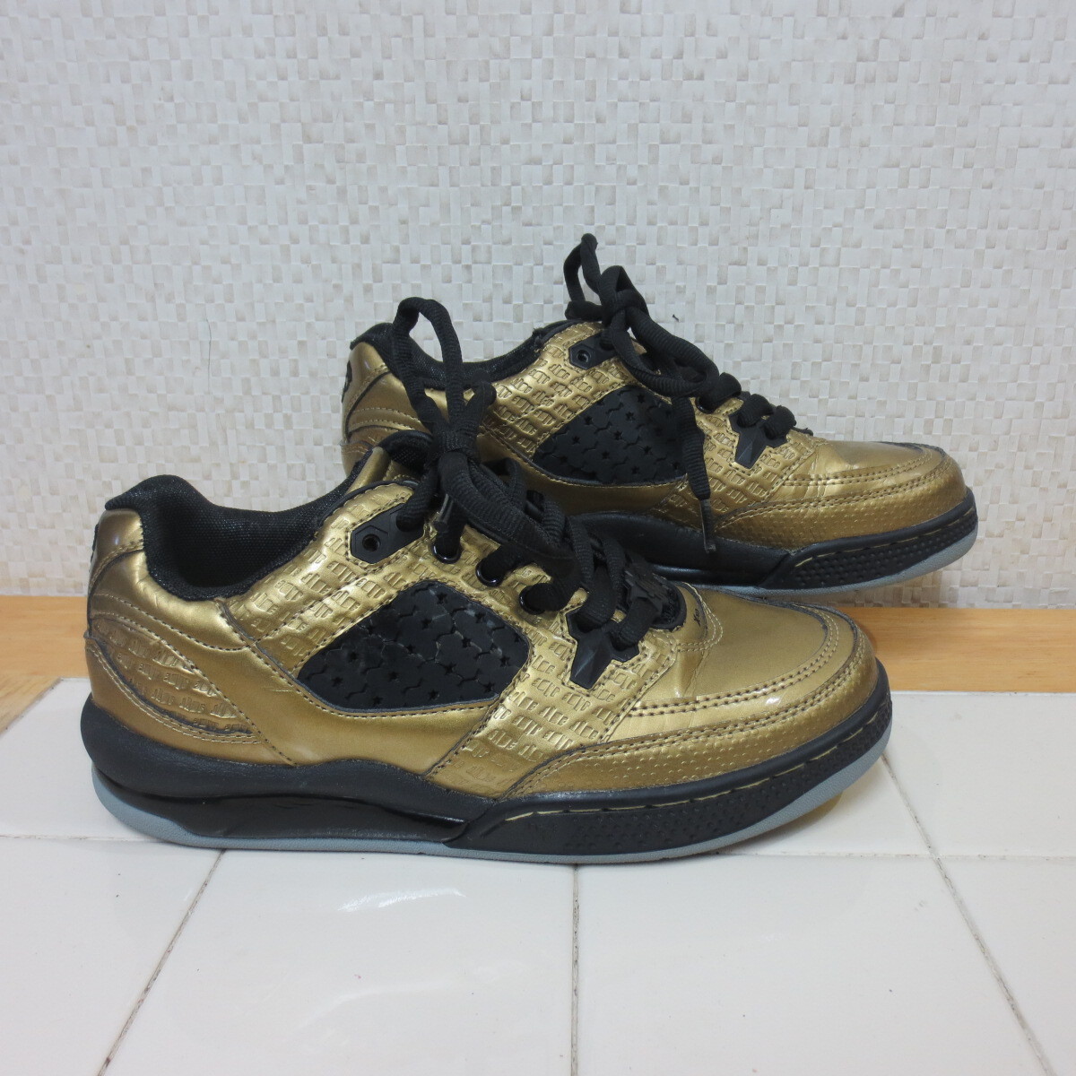 着用極少 ジェイド エックスレップ 1000 ゴールド 24cm ダンスシューズ ローカット JADE X-REP 1000 レタパ送料600円 k9/14拍卖