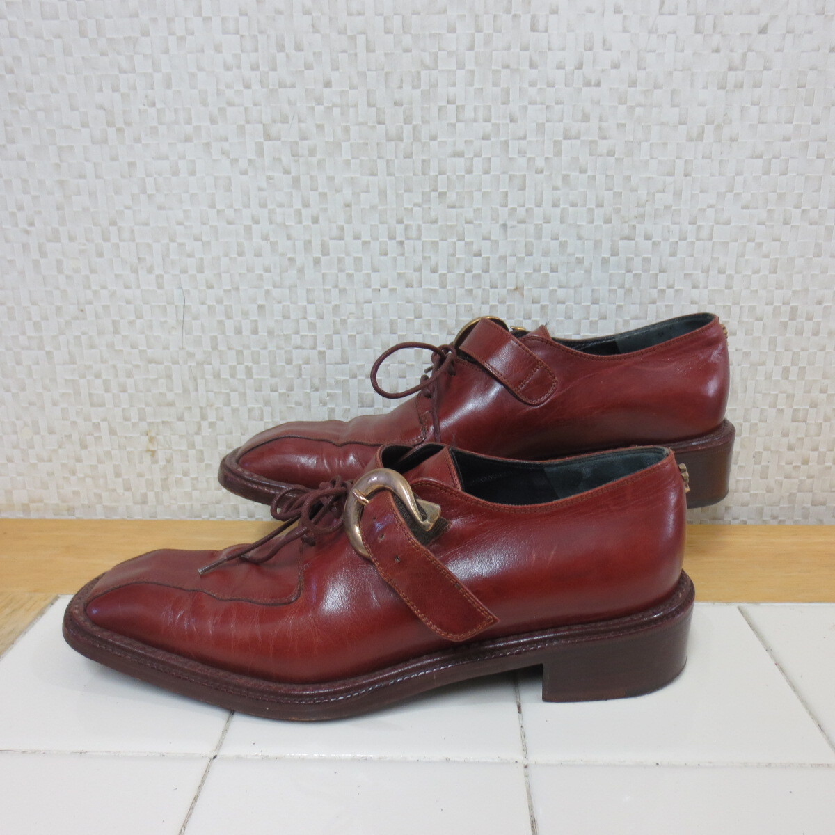 ポリーニ ブラウン 23cm 本革 イタリア製 ベルト 紐 POLLINI レタパ送料600円 k9/15拍卖