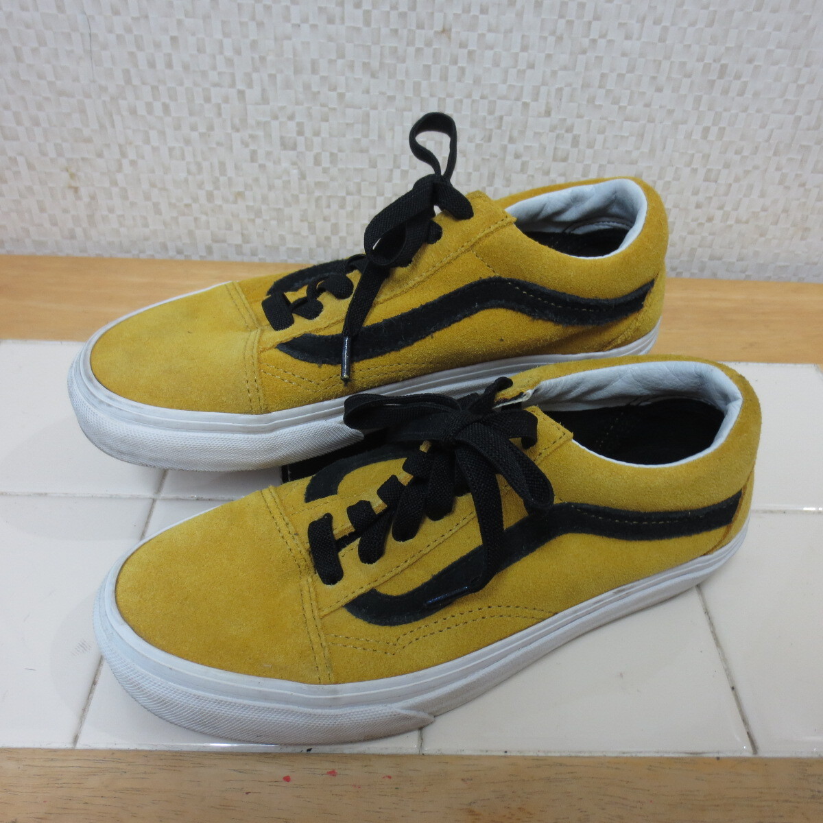 バンズ オールドスクール 721278 イエロー ブラック 22㎝ OLD SKOOL レタパ600円 I9/17拍卖