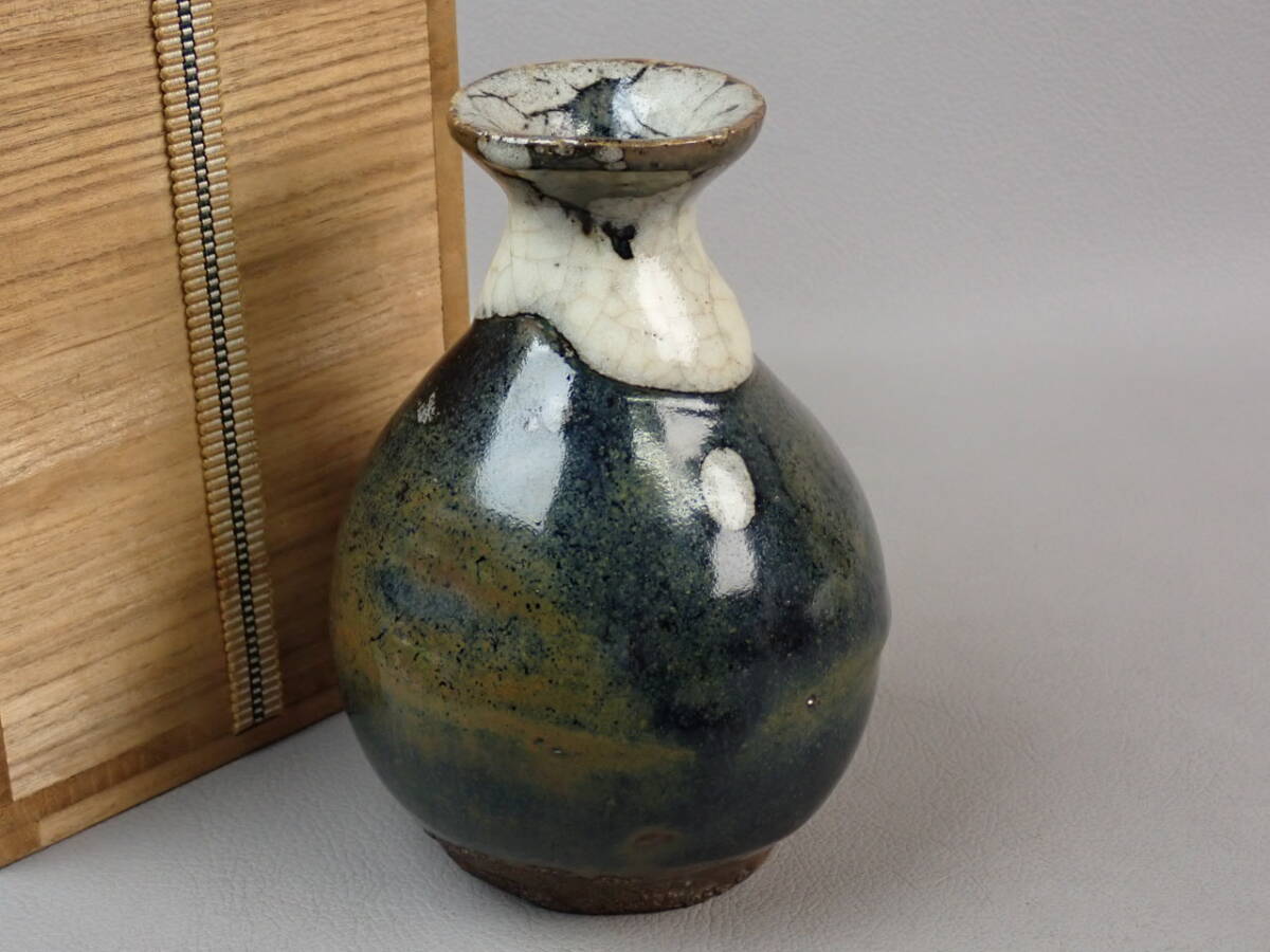 【骨董・茶道具】★古い 唐津焼 古唐津★★朝鮮唐津徳利 go058yb 酒器 花道 華道 瀬戸焼拍卖