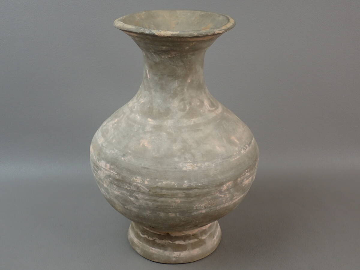 【骨董・茶道具】★中国古玩★★加彩壷 go038tb31 彩陶 花道 華道 出土品 発掘品拍卖