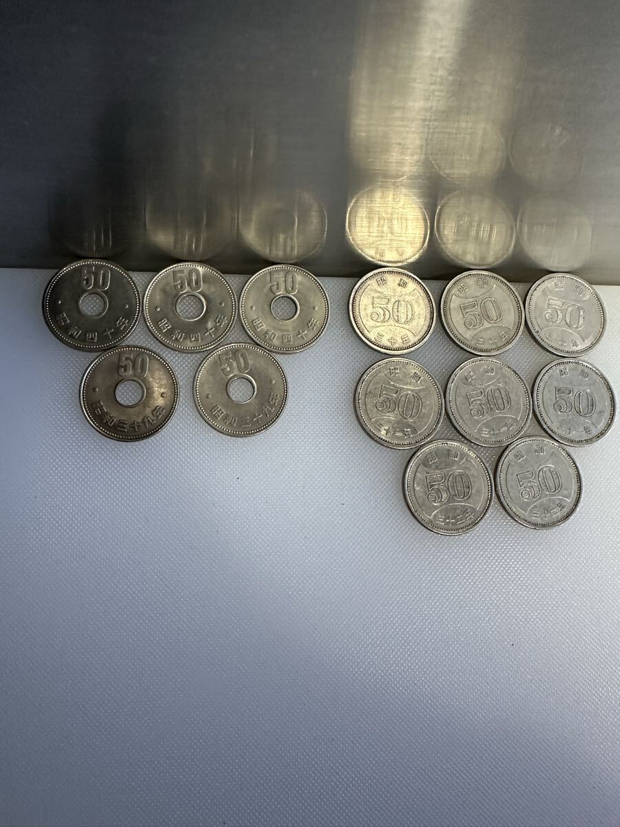 古銭 硬貨 旧50円玉 昭和30年代 40年 拍卖