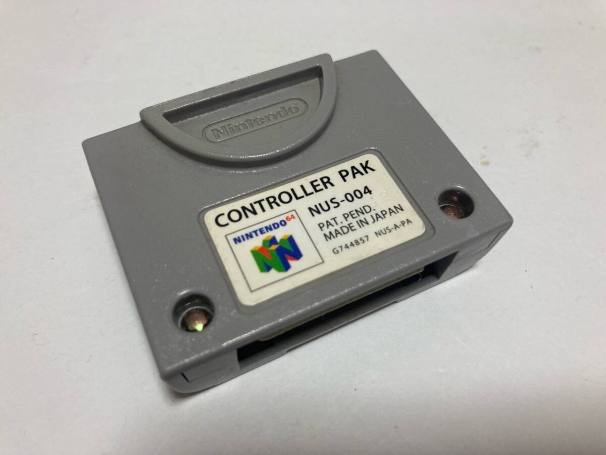 N64★ニンテンドー64★コントローラーパック NUS-004★任天堂★クリックポスト185円拍卖
