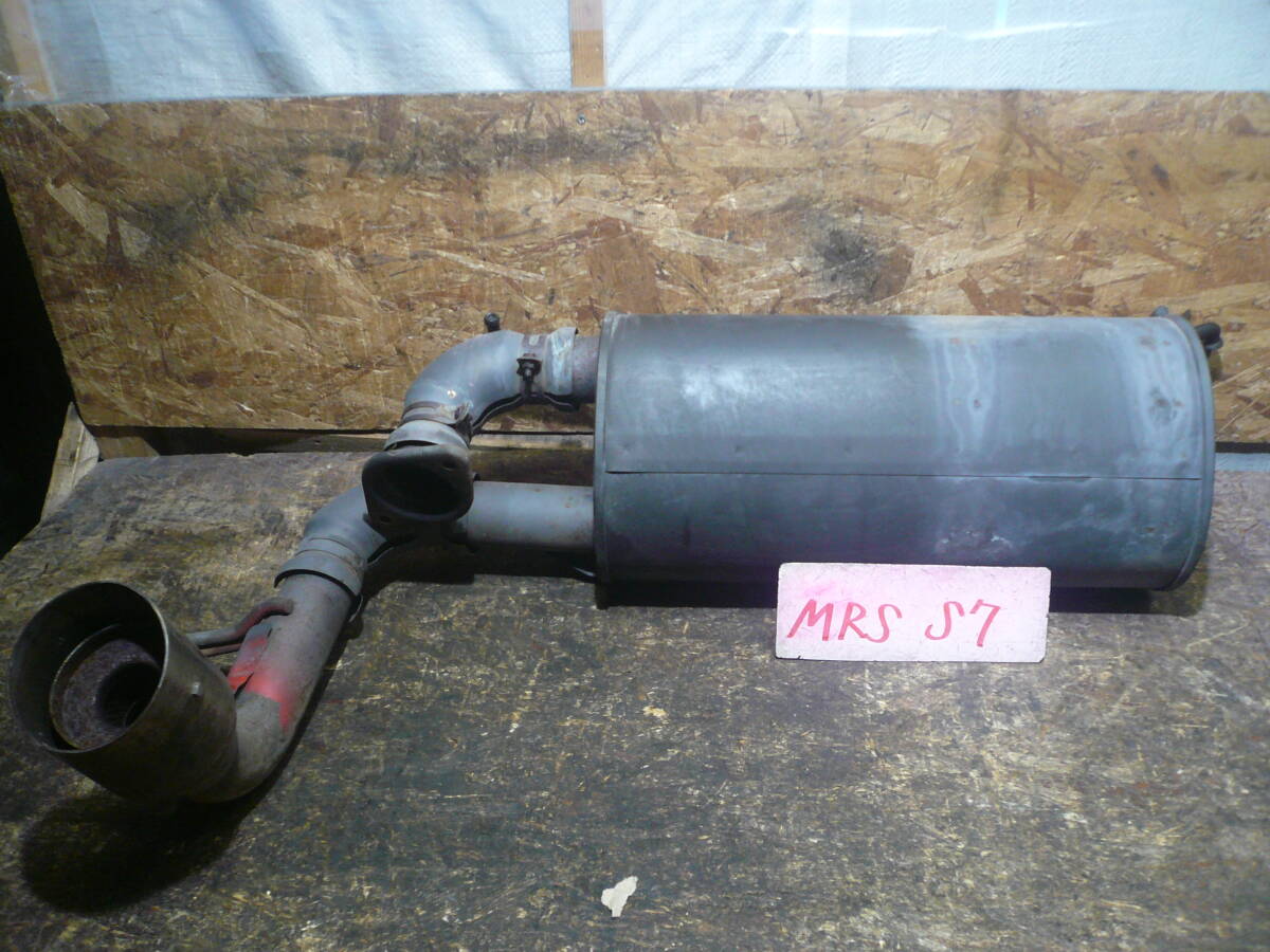 希少 本州送料3900円 トヨタ MRS MR-S ZZW30 Sエディション TRD マフラー サイレンサー付き拍卖