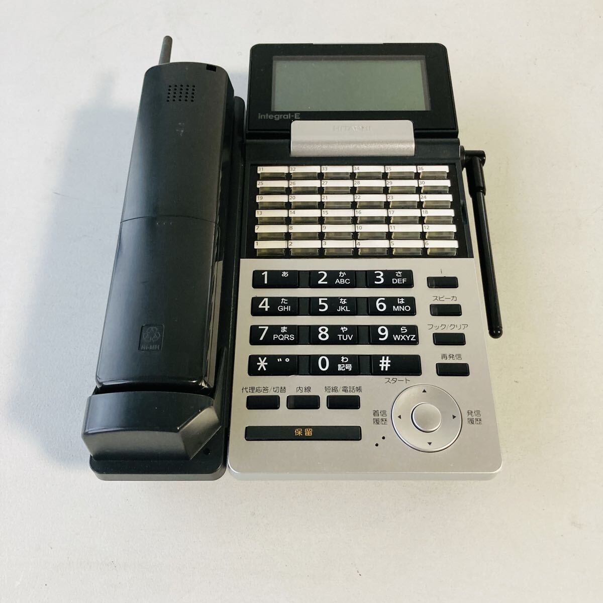 1円スタート!ET-36iE-DHCL(BLACK) 日立/HITACHI ET-iE 36ボタンカールコードレス ビジネスフォン 業務用拍卖
