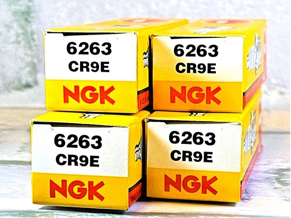 NGK CR9E (6263) 4個セット 新品 送料込 カワサキ ZZ-R400 ('90~) ZX400K/N 適合拍卖