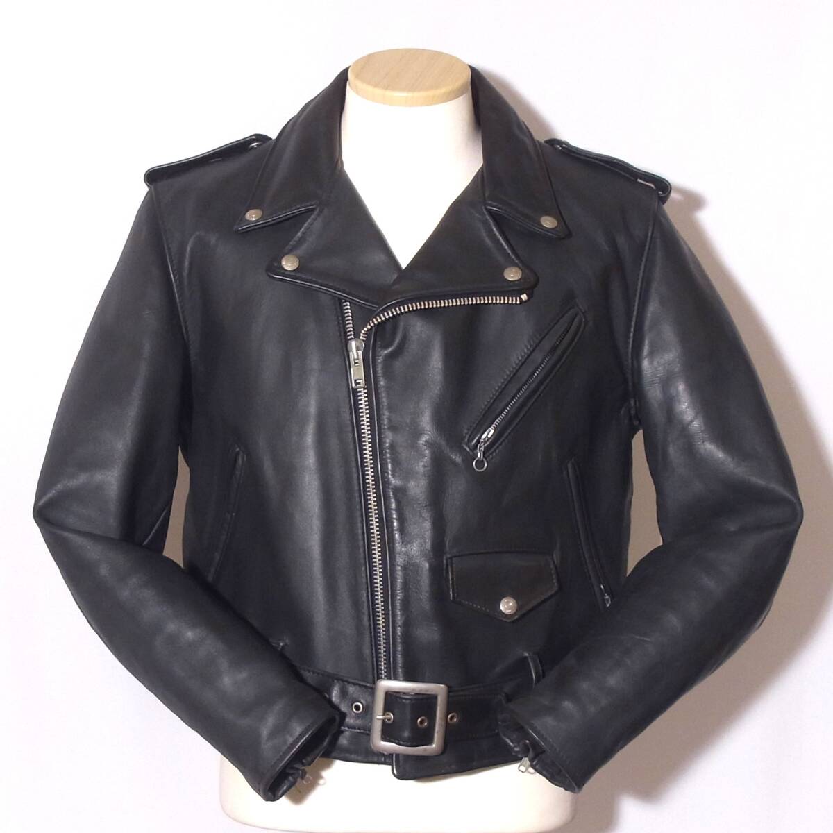 Schott【ショット/ダブルライダース618/42】大きいサイズL~LL程/⑫拍卖